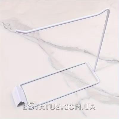 Металлическая подставка для палитр гель-лаков/типсов, цвет белый