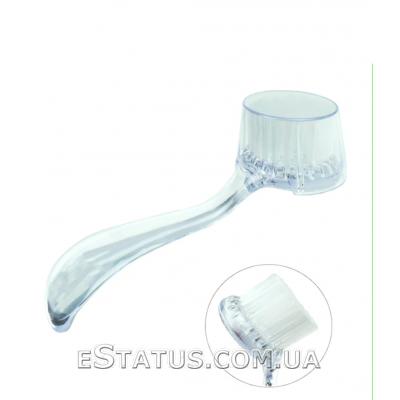 Щетка для удаления пыли с ногтей (цвет прозрачный) 