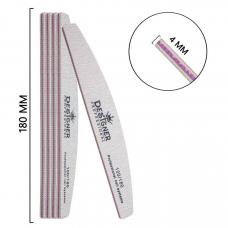 Пилка для ногтей Designer полумесяц, 100/180