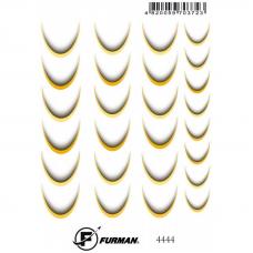 Слайдер-дизайн фольгированный F-4444