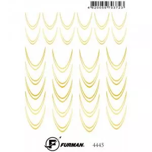 Слайдер-дизайн фольгированный F-4445