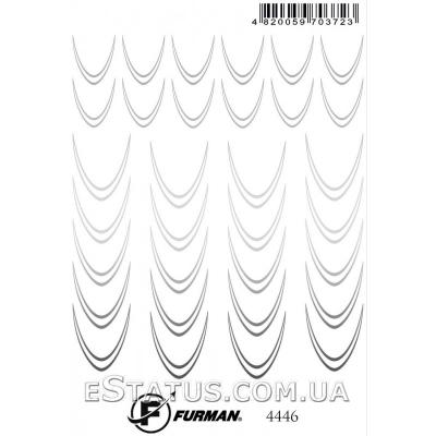 Слайдер-дизайн фольгированный F-4446