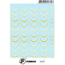 Слайдер-дизайн фольгированный F-4449