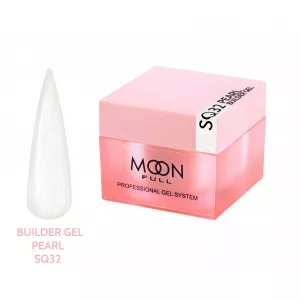 Гель для наращивания Moon Full Pearl Builder Gel №SQ 32 (перламутровый), 30 мл 