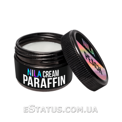 Холодный крем-парафин для рук и ног Nila Cream Paraffin - персик, 100 мл