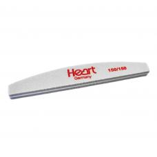 Шлифовщик для ногтей Heart Half полукруг, 150/150 