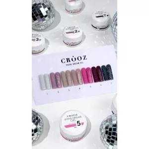 Crooz Shine Dream Builder Gel №02 (светоотражающий холодный лилово-розовый), 15 мл Crooz Shine Dream Builder Gel №02 (светоотражающий холодный лилово-розовый), 15 мл - Фото 2
