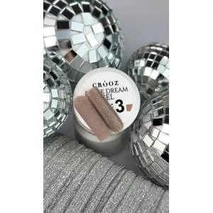 Crooz Shine Dream Builder Gel №03 (светоотражающий теплый песочно-бежевый), 15 мл Crooz Shine Dream Builder Gel №03 (светоотражающий теплый песочно-бежевый), 15 мл