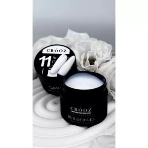 Гель для нарощування Builder Gel від ТМ Crooz №11 White, 15 мл