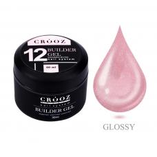 Гель для наращивания Builder Gel от ТМ Crooz №12 Shimmer Blush, 30 мл 