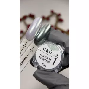 Втирка Crooz Dream Powder №1 Silver Mist (эффект мокрого серебра), 0,3 г Втирка Crooz Dream Powder №1 Silver Mist (эффект мокрого серебра), 0,3 г - Фото 1