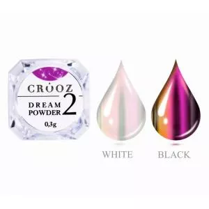 Втирка Crooz Dream Powder №2 Aurora Flame (хамелеон эффект), 0,3 г