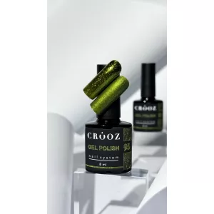Гель лак Crooz №95 (светло-зеленый с хромовым отблеском), 8 мл Гель лак Crooz №95 (светло-зеленый с хромовым отблеском), 8 мл - Фото 1