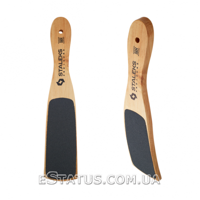 Пилка (терка) для пяток деревянная STALEKS BEAUTY & CARE 10 TYPE 2, (100/180 грит) выгнутая Пилка (терка) для пяток деревянная STALEKS BEAUTY & CARE 10 TYPE 2, (100/180 грит) выгнутая