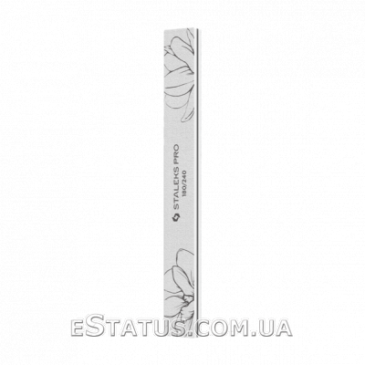 Пилка для ногтей минеральная STALEKS PRO EXPERT 20 180/240 грит (прямая) Пилка для ногтей минеральная STALEKS PRO EXPERT 20 180/240 грит (прямая)