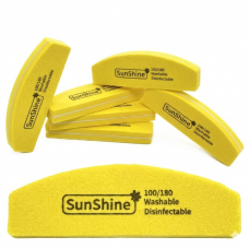 Мини-баф для ногтей SunShine 100/180, дугообразный 