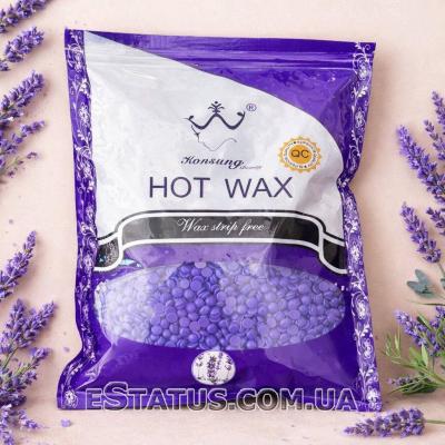 Воск в гранулах Konsung Beauty Лаванда 1000 г Воск в гранулах Konsung Beauty Лаванда 1000 г