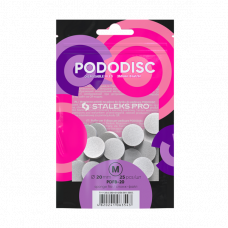 Спонж-файл полировщик для педикюрного диска STALEKS PRO PODODISC M Expert, 25 шт.