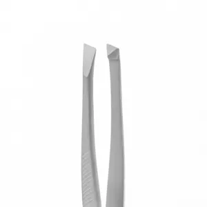 Пинцет для бровей STALEKS CLASSIC 10 TYPE 3 (широкий скошенный) - Фото 2