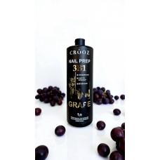 Crooz Nail Prep Grape 3 в 1 (обезжиривание, дегидратация, снятие липкости), 1л 