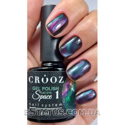 Space Cat Crooz №01 магнитный гель-лак с космическим эффектом