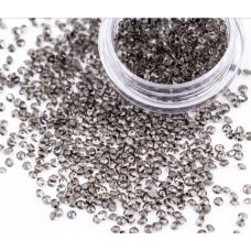 Хрустальная крошка Black diamond Nila Pixie 1.2mm, 1000 шт./банка