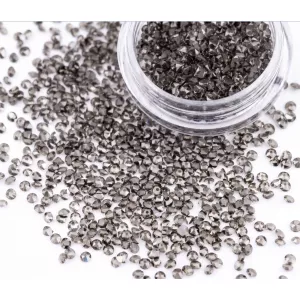 Хрустальная крошка Black diamond Nila Pixie 1.2mm, 1000 шт./банка