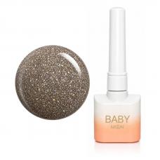 Гель-лак Baby Moon №020 (серебряный космос), 8 мл