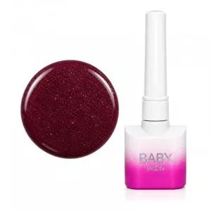 Гель-лак Baby Moon №066 (рубиновый глиттер), 8 мл