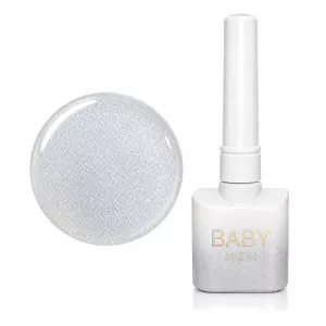 Гель-лак Baby Moon №113 (серебряная пыль), 8 мл