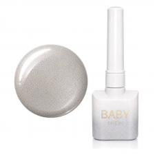 Гель-лак Baby Moon №114 (серебряная галактика), 8 мл