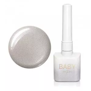 Гель-лак Baby Moon №114 (серебряная галактика), 8 мл
