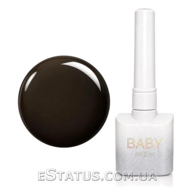 Гель-лак Baby Moon №123 (чёрный бархат), 8 мл