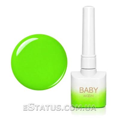 Гель-лак Baby Moon №143 (неоновый лайм), 8 мл