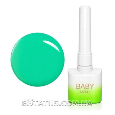 Гель-лак Baby Moon №147 (мятный неон), 8 мл