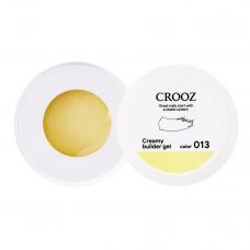 Гель для наращивания Creamy Builder Gel Crooz №13 (нежно-лимонный), 15 мл