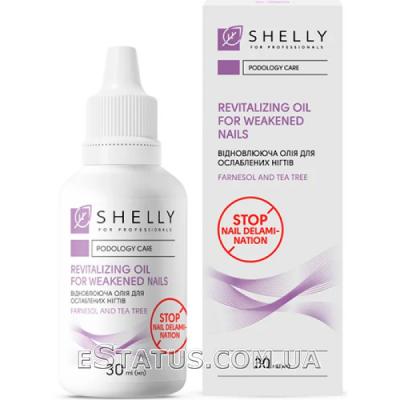 Восстанавливающее масло для ослабленных ногтей с фарнезолом Shelly, 30 мл Восстанавливающее масло для ослабленных ногтей с фарнезолом Shelly, 30 мл