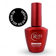 Топ без липкого слоя без UV-фильтров Roks (Opium) No Wipe Top, 12 мл