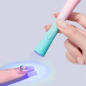 Лампа (фонарик) LED 5 для гелевых типсов и верхних форм на USB и аккумуляторе, 3 Вт - Фото 2