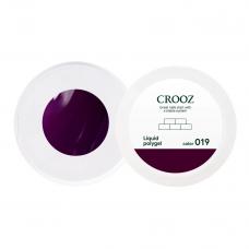 Жидкий полигель Crooz Liquid Polygel №019 (темно-сливовый), 15 мл