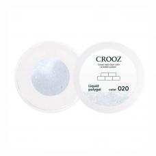 Жидкий полигель Crooz Liquid Polygel №020 (молочный с шиммером), 15 мл