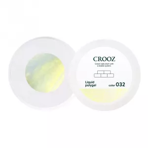 Жидкий полигель Crooz Liquid Polygel №032 (золотой перламутровый), 15 мл
