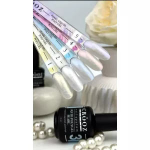 Жидкий полигель Crooz Liquid Polygel №032 (золотой перламутровый), 15 мл - Фото 2