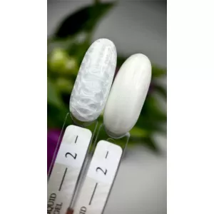 Жидкий полигель Crooz Liquid Polygel №033 (серебристый перламутровый), 15 мл Жидкий полигель Crooz Liquid Polygel №033 (серебристый перламутровый), 15 мл - Фото 1