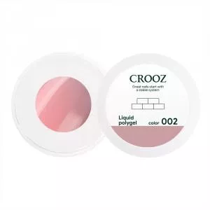 Жидкий полигель Crooz Liquid Polygel №002 (розовый), 30 мл