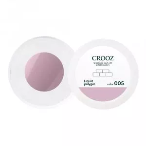 Жидкий полигель Crooz Liquid Polygel №005 (серо-сиреневый), 30 мл