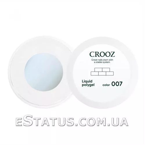 Жидкий полигель Crooz Liquid Polygel №007 (молочный), 30 мл