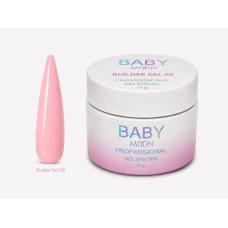 Гель для наращивания Baby Moon Builder Gel №09 (светло-розовый), 15 мл