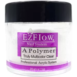 Акриловая пудра EzFlow A-Polymer Clear (прозрачная), 28 г Акриловая пудра EzFlow A-Polymer Clear (прозрачная), 28 г