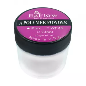 Акриловая пудра EzFlow A-Polymer Clear (прозрачная), 28 г Акриловая пудра EzFlow A-Polymer Clear (прозрачная), 28 г - Фото 2